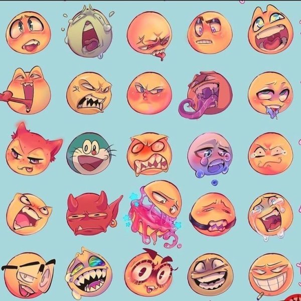 Эмоции для рисования