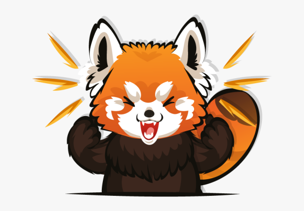 Красная Панда вектор