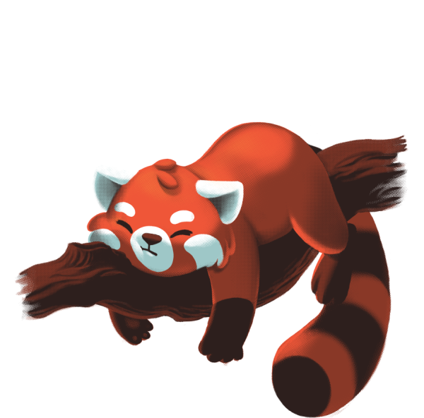 Красная Панда Стикеры