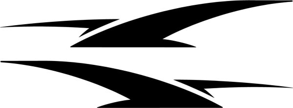 Абстрактные наклейки на авто