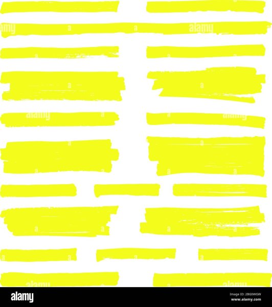 Маркер желтый для выделения