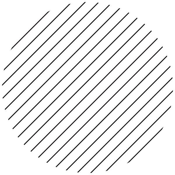 Штриховка наклонными линиями