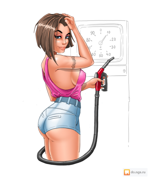 УАЗ 450 Королева бензоколонки