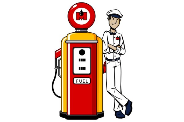 Мультяшная АЗС