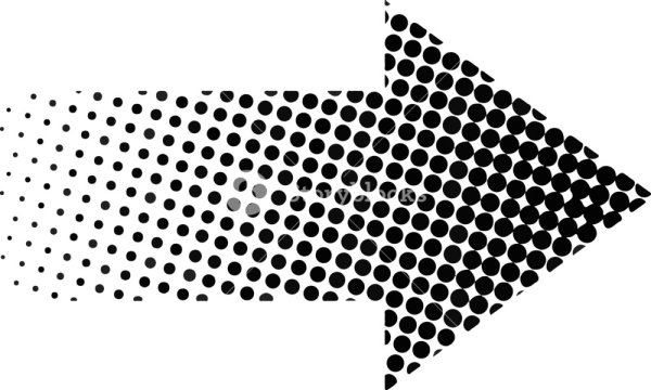 Стрелка с точкой