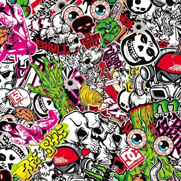 Наклейки стикербомбинг