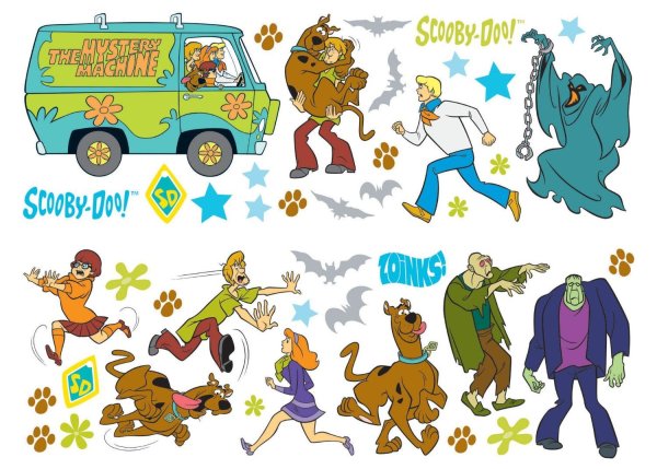 Сахарная печать Скуби Ду