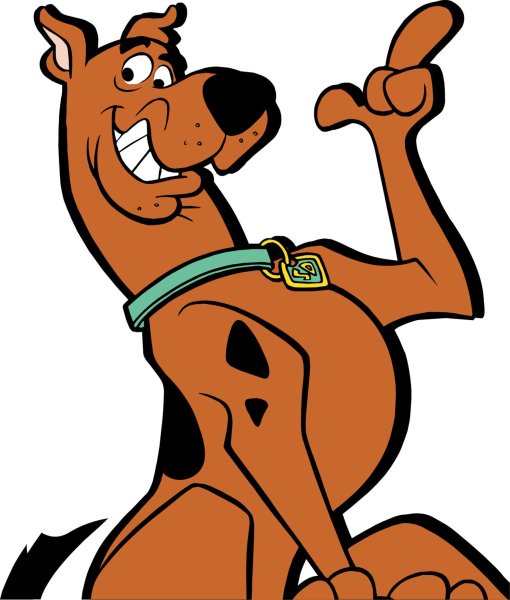 Скуби Ду силуэт