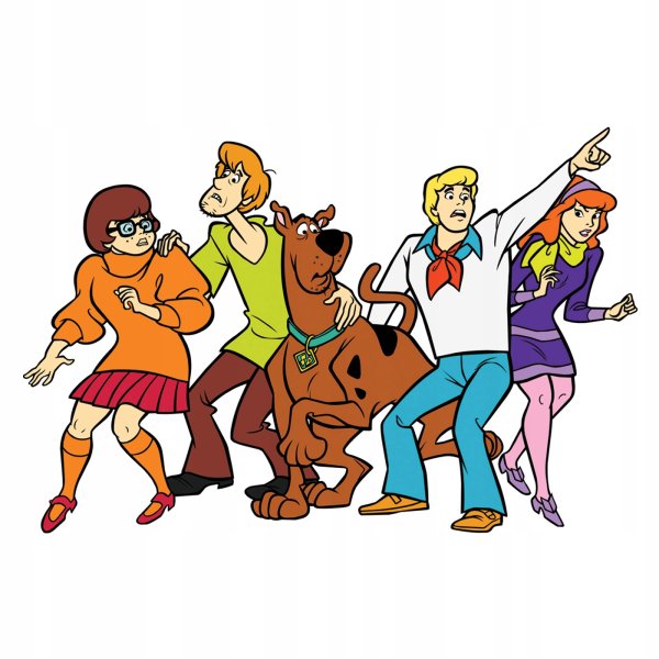 Герои мультика Скуби Ду