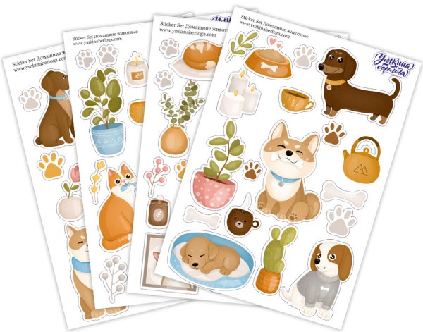 Наклейки Умкина Берлога