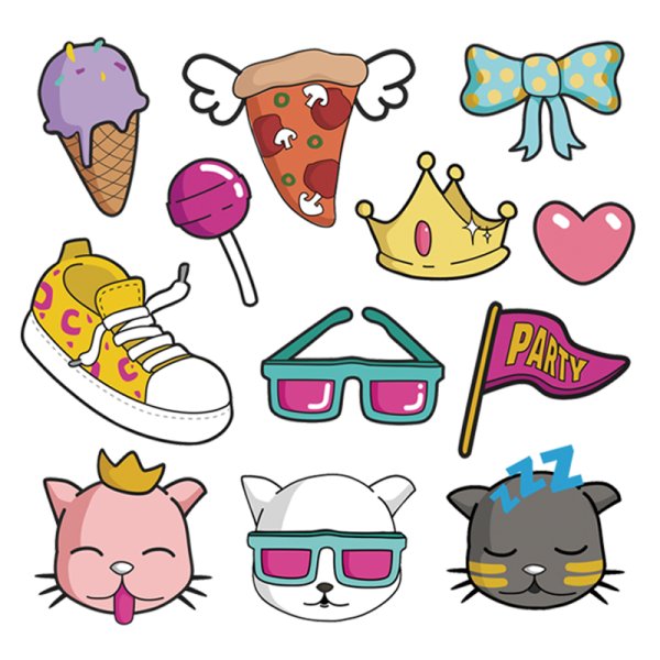 Стикеры одежда