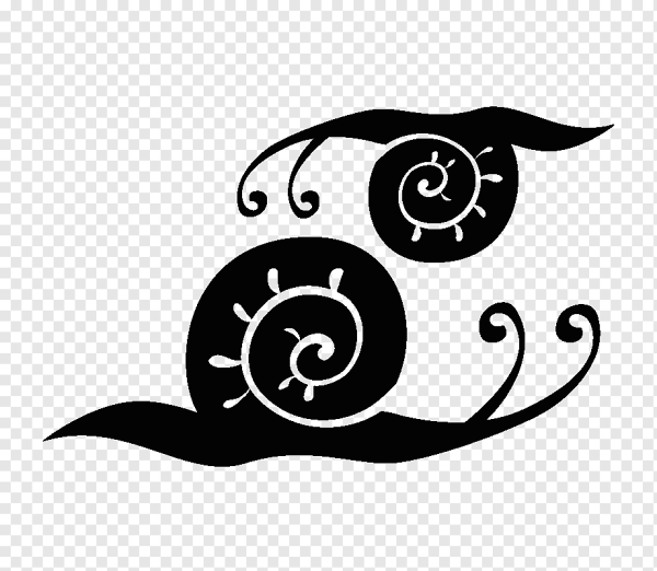 Наклейки улитки