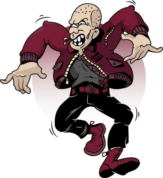 Скинхеды мультяшные