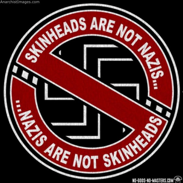 Наклейка в стиле скинхеда