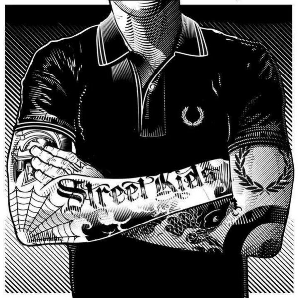 Скинхед арт