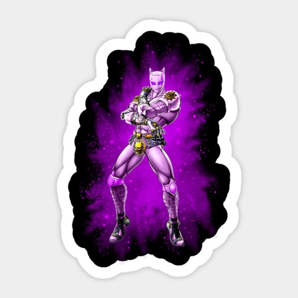 Стикеры Джоджо киллер Квин