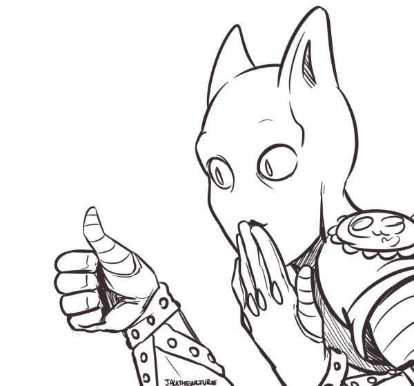 Киллер Квин Jojo череп