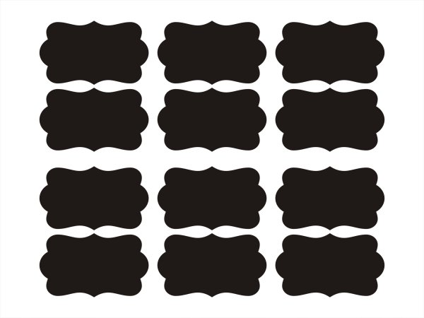 Наклейки на баночки для специй