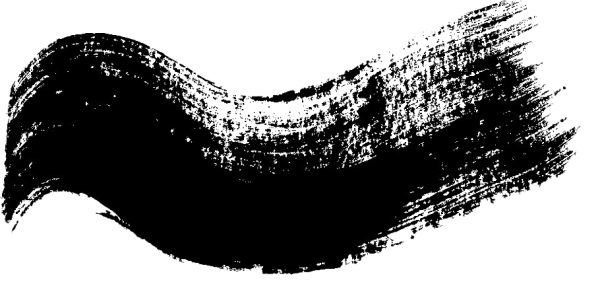 Мазок краски на черном фоне