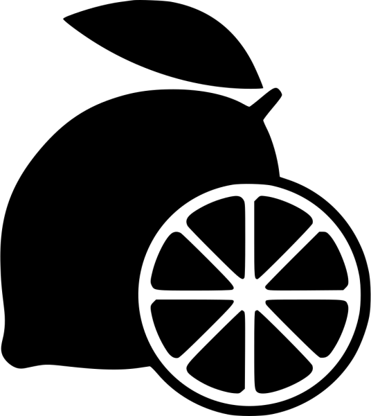 Лимон стикер