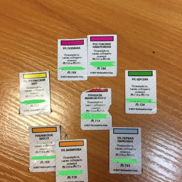 Рублевское шоссе макдональдс Монополия