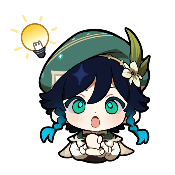 Чиби альбедо Геншин