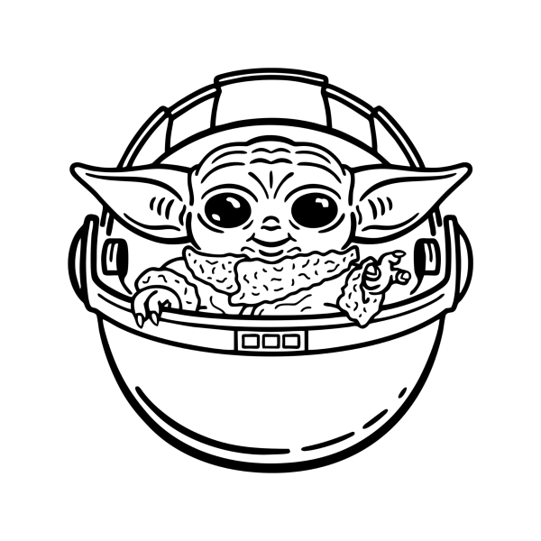 Бейби йода логотип