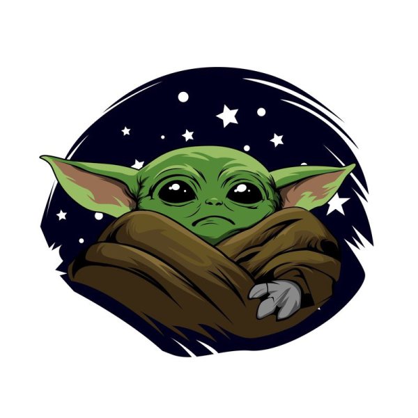 Бейби йода вектор