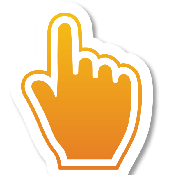 Указатель в виде руки