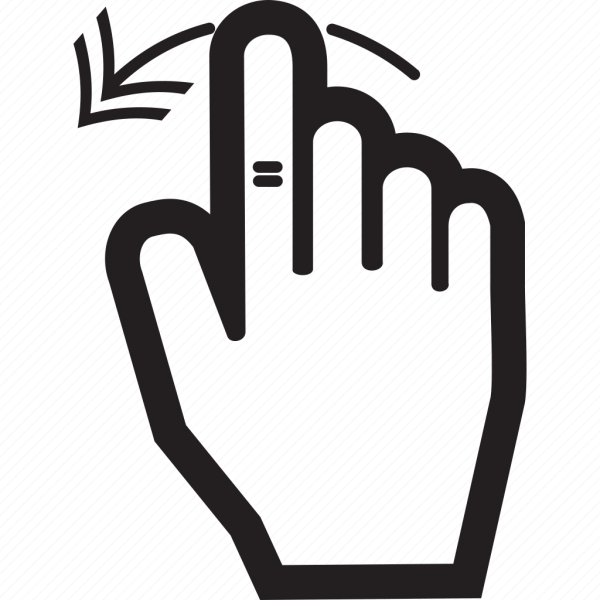 Рука указатель