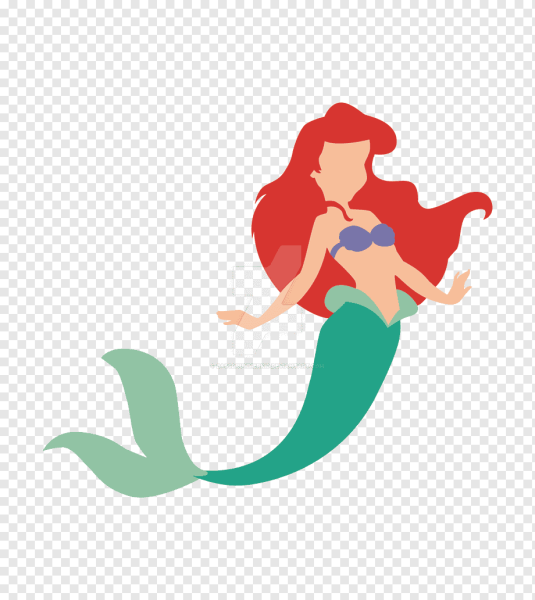 Стикеры телеграме Русалочка