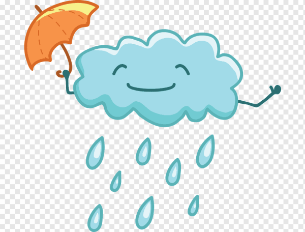 Дождик мультяшный