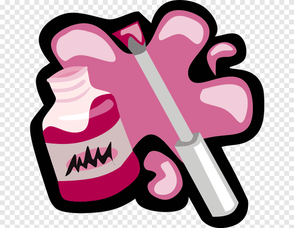 Лак для ногтей стикер