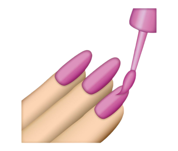 Ногти со смайликами