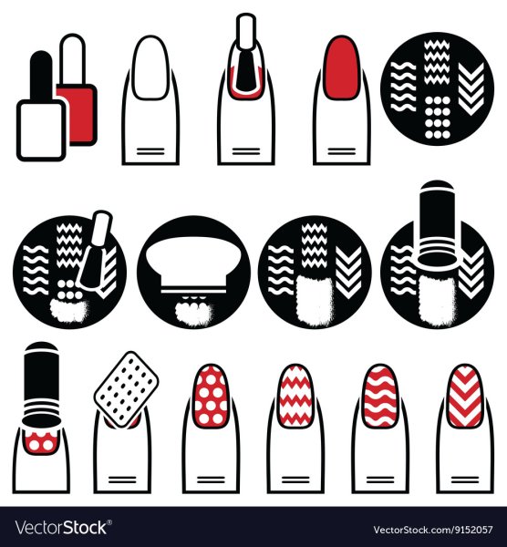 Маникюр значок