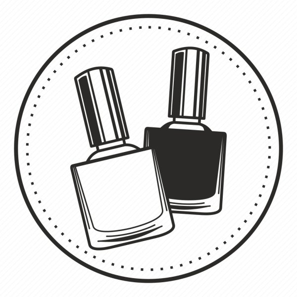 Значок лака для ногтей