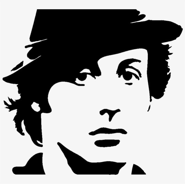 Сильвестр Сталлоне силуэт