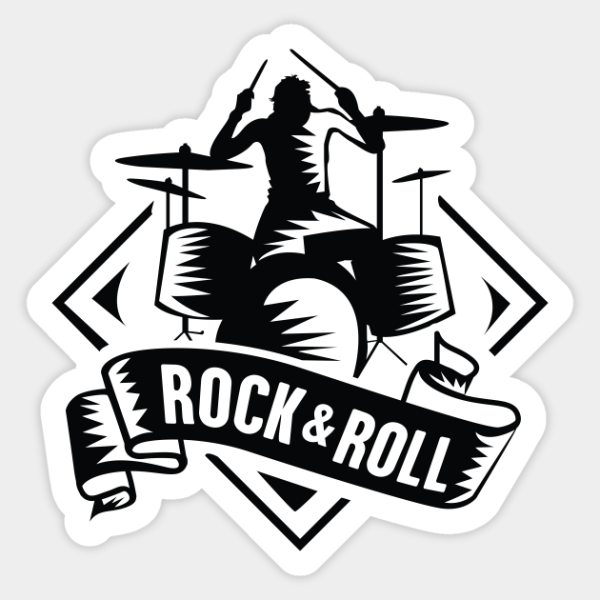 Рок н ролл вектор