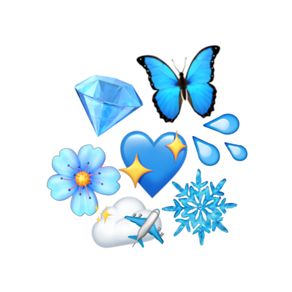 Синие бабочки для печати