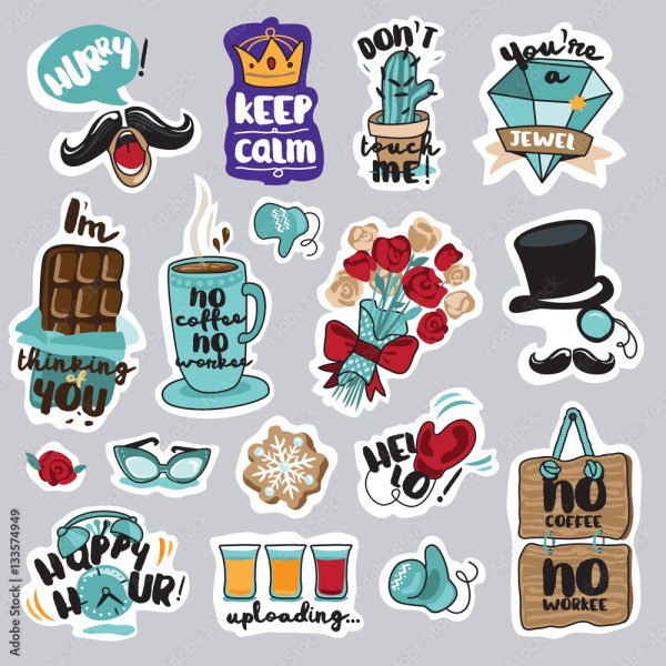 Стикеры для соцсетей