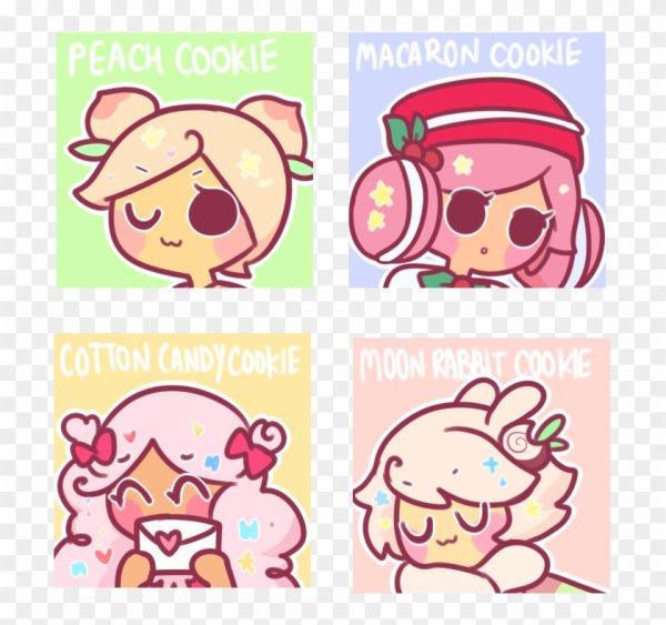 Стикеры cookie Run