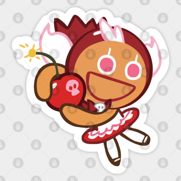 Cherry Bomb cookie Run
