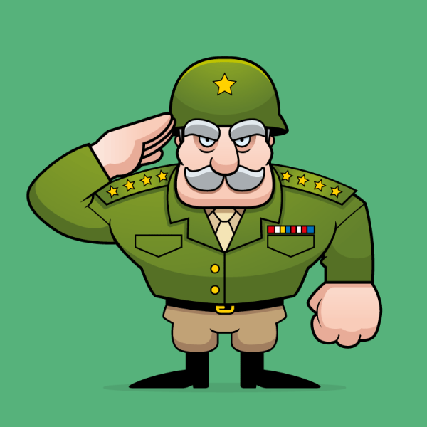 Генерал мультяшный