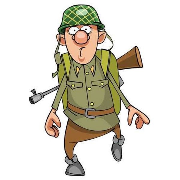 Солдат шуточный