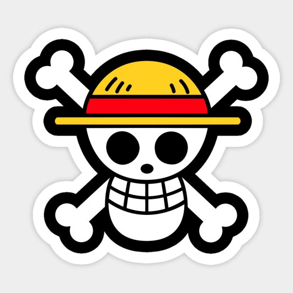 Флаг манки де Луффи