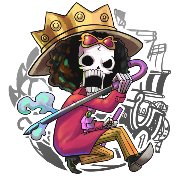 Брук пираты Ван Пис