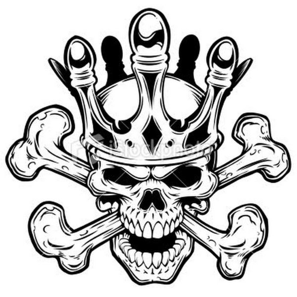 Корона с бородой