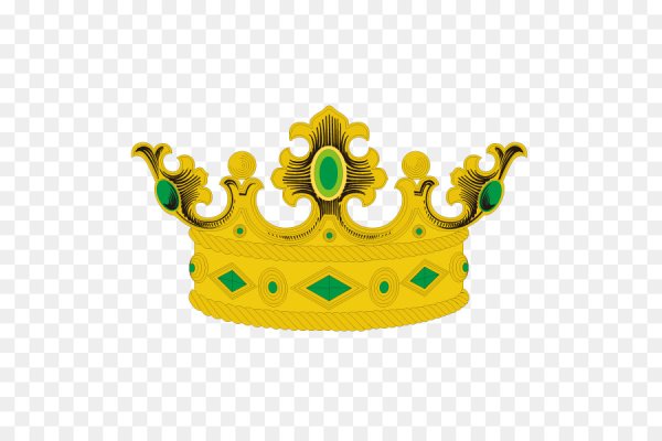 Лев с короной на голове