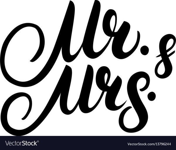 Мисс и Мистер надпись