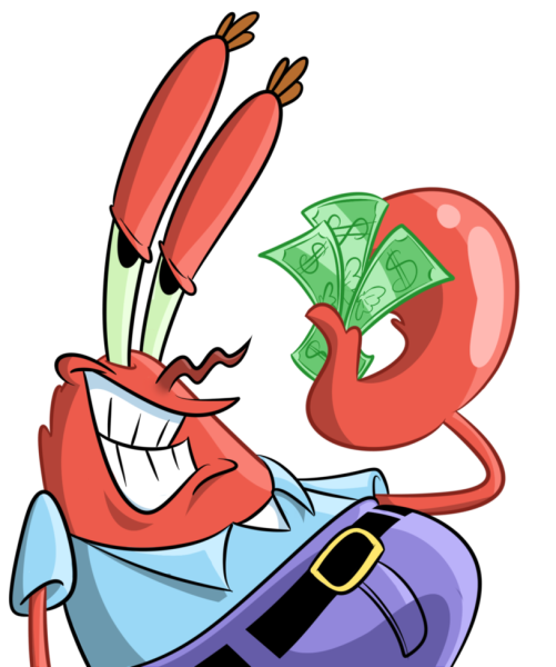 Спанч Боб Мистер Крабс